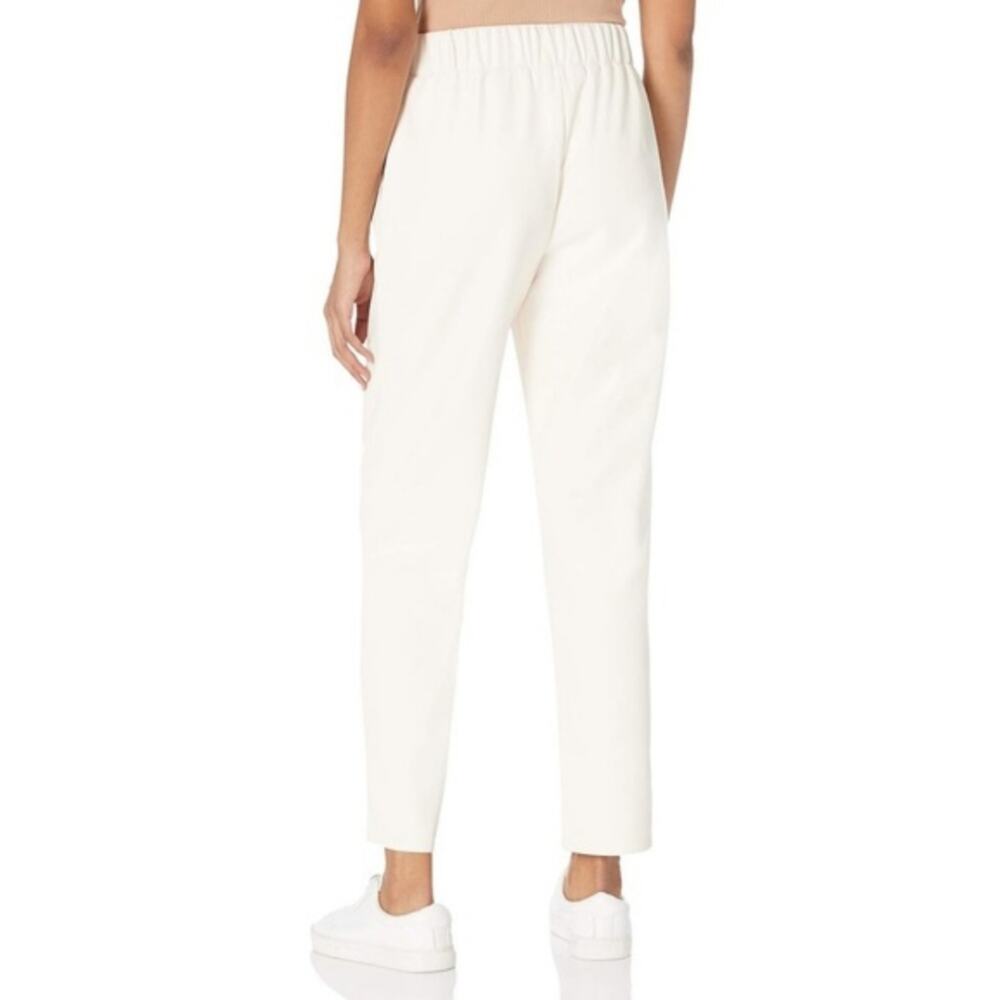 NWT The Drop Lindnyc Faux-Leather Jogger Pants Size L - Picture 9 of 9